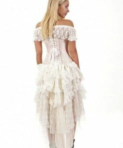 Burleska Candy Underbust Burlesque Corset In King Brocade -Spooky Threads candy underbust burlesque corset in king brocade burleska 6 300x