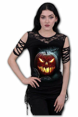 Spiral Carving Death - Lace Shoulder Strap Sleeve 4 Spiral Carving Death - Lace Shoulder Strap Sleeve - Image 2