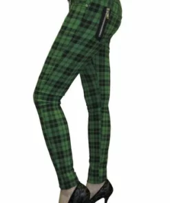 Banned Check Skinny Jeans 12 Banned Check Skinny Jeans -Spooky Threads check skinny jeans banned 3 300x