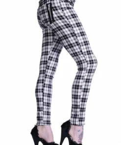 Banned Check Skinny Jeans 13 Banned Check Skinny Jeans -Spooky Threads check skinny jeans banned 4 300x