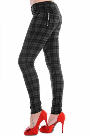 Banned Check Skinny Jeans 9 Banned Check Skinny Jeans - Image 7
