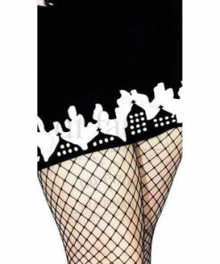 Dr Faust Church Burning Black Mini Dress - Shiloh -Spooky Threads church burning black mini dress shiloh dr faust 4 300x