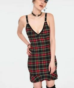 Jawbreaker Disgraced Tartan Mini Dress