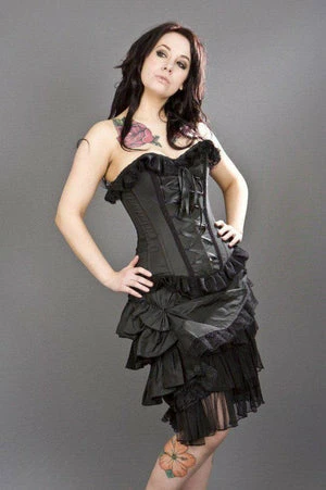 Burleska Diva Knee Length Skirt In Taffeta 4 Burleska Diva Knee Length Skirt In Taffeta - Image 2