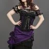 Burleska Diva Knee Length Skirt In Taffeta