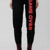 Long Clothing Game Over Joggers - Unisex -Spooky Threads game over joggers unisex long clothing 300x