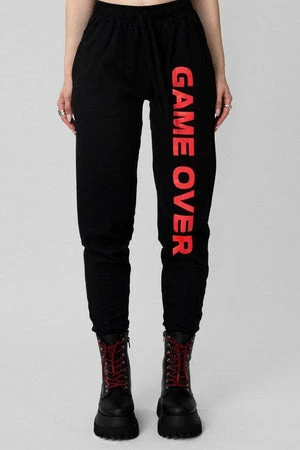 Long Clothing Game Over Joggers - Unisex 3 Long Clothing Game Over Joggers - Unisex