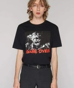Long Clothing Game Over T-Shirt - Unisex 7 Long Clothing Game Over T-Shirt - Unisex -Spooky Threads game over t shirt unisex long clothing 3 300x