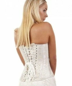 Burleska Glamour Overbust Burlesque Corset In King Brocade -Spooky Threads glamour overbust burlesque corset in king brocade burleska 4 300x