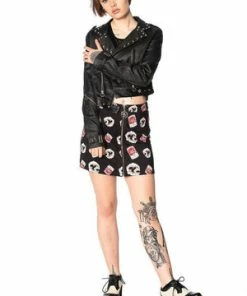 Banned Glampire Bodycon Skirt 9 Banned Glampire Bodycon Skirt -Spooky Threads glampire bodycon skirt banned 3 300x