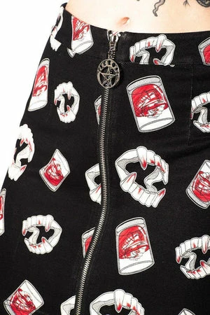 Banned Glampire Bodycon Skirt 7 Banned Glampire Bodycon Skirt - Image 5