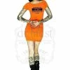 Dr Faust Guantanamo Bay Orange Mini Dress - Alca 2 Dr Faust Guantanamo Bay Orange Mini Dress - Alca -Spooky Threads guantanamo bay orange mini dress alca dr faust 300x