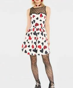 Jawbreaker Hearts Desire Dress -Spooky Threads hearts desire dress jawbreaker 3 300x