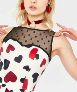 Jawbreaker Hearts Desire Dress -Spooky Threads hearts desire dress jawbreaker 4 300x