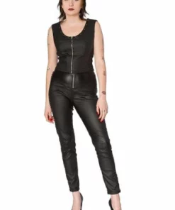 Banned Hell Bent For Studs Jeggings -Spooky Threads hell bent for studs jeggings banned 3 300x