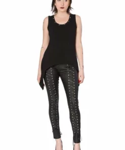 Banned Hell Bent For Studs Jeggings -Spooky Threads hell bent for studs jeggings banned 4 300x