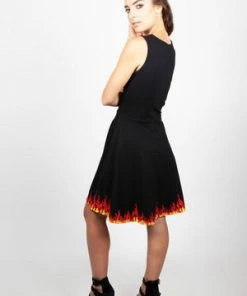 Jawbreaker HELLO NO Skater DRESS -Spooky Threads hello no skater dress jawbreaker 6 300x