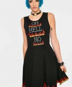 Jawbreaker HELLO NO Skater DRESS