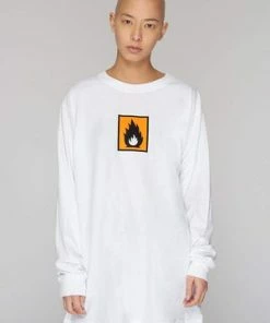 Long Clothing Highly Flammable Long Sleeve T-Shirt - Unisex