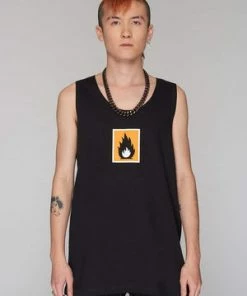 Long Clothing Highly Flammable Vest - Unisex 9 Long Clothing Highly Flammable Vest - Unisex -Spooky Threads highly flammable vest unisex long clothing 3 300x
