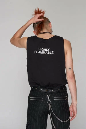 Long Clothing Highly Flammable Vest - Unisex 6 Long Clothing Highly Flammable Vest - Unisex - Image 4