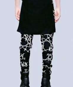 Long Clothing Infinity Clip Pants - Unisex -Spooky Threads infinity clip pants unisex long clothing 3 300x