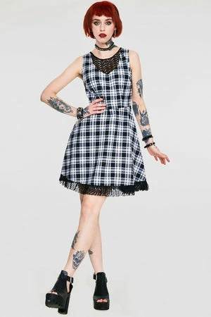 Jawbreaker It's A Picnic Lace Trim Skater Dress 5 Jawbreaker It's A Picnic Lace Trim Skater Dress - Image 3