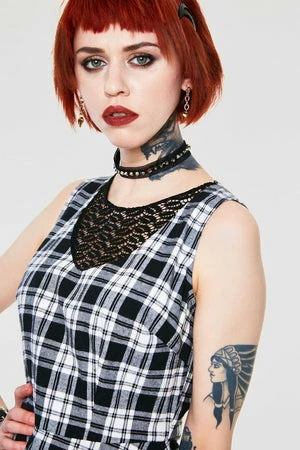 Jawbreaker It's A Picnic Lace Trim Skater Dress 7 Jawbreaker It's A Picnic Lace Trim Skater Dress - Image 5