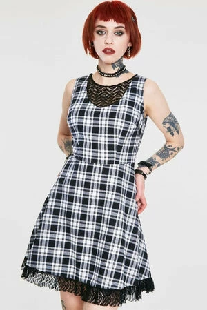 Jawbreaker It's A Picnic Lace Trim Skater Dress 3 Jawbreaker It's A Picnic Lace Trim Skater Dress