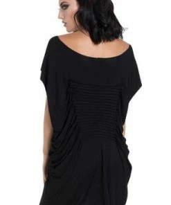 Jawbreaker Jersey Pleat Front Top 13 Jawbreaker Jersey Pleat Front Top -Spooky Threads jersey pleat front top jawbreaker 6 300x