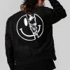 Long Clothing Killer Smiley MA1 Patch Jacket - Unisex -Spooky Threads killer smiley ma1 patch jacket unisex long clothing 300x