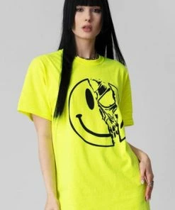 Long Clothing Killer Smiley - T-shirt - Unisex