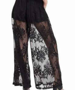 Jawbreaker Lace Me Trousers -Spooky Threads lace me trousers jawbreaker 5 300x