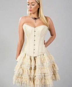 Burleska Lolita Knee Length Skirt In Taffeta