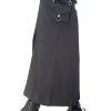 Queen Of Darkness Long Skirt With Removable Pocket Slit