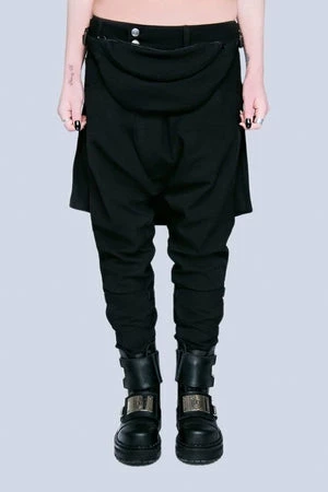 Long Clothing Long X Orphanage Black Clip Pants - Unisex 4 Long Clothing Long X Orphanage Black Clip Pants - Unisex - Image 2