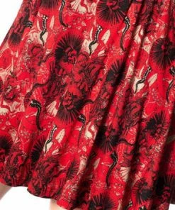 Banned Mad Dame Skater Skirt 9 Banned Mad Dame Skater Skirt -Spooky Threads mad dame skater skirt banned 4 300x