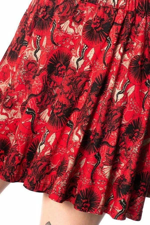 Banned Mad Dame Skater Skirt 6 Banned Mad Dame Skater Skirt - Image 4