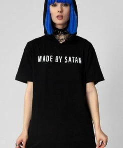 Long Clothing Made By Satan - Hooded T-Shirt - Unisex