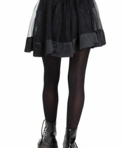 Jawbreaker Mesh Mini Skirt -Spooky Threads mesh mini skirt jawbreaker 6 300x