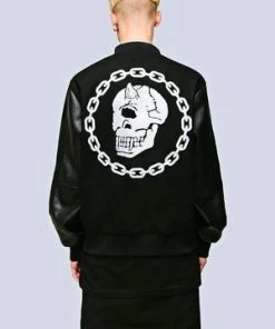 Long Clothing Mishka Chain Varsity Jacket - Unisex