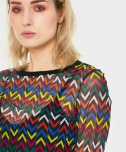 Jawbreaker Mix TaPe Mesh Top -Spooky Threads mix tape mesh top jawbreaker 5 300x