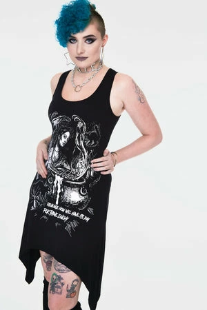 Jawbreaker Modern Witch Witchy Dress With Back Ties 3 Jawbreaker Modern Witch Witchy Dress With Back Ties
