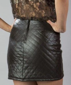 Burleska Naomi Mini Skirt In Quilted Matte Vinyl 8 Burleska Naomi Mini Skirt In Quilted Matte Vinyl -Spooky Threads naomi mini skirt in quilted matte vinyl burleska 3 300x