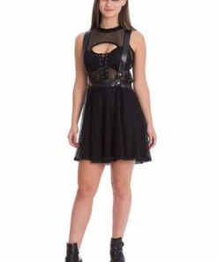 Banned Nightmare Net Tie Top -Spooky Threads nightmare net tie top banned 3 300x