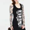 Jawbreaker No Evil Witchy Dress With Back Ties -Spooky Threads no evil witchy dress with back ties dra 9471 01.1146 300x