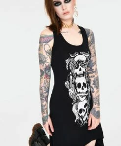 Jawbreaker No Evil Witchy Dress With Back Ties