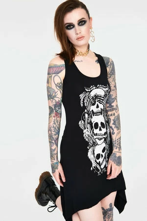 Jawbreaker No Evil Witchy Dress With Back Ties 3 Jawbreaker No Evil Witchy Dress With Back Ties