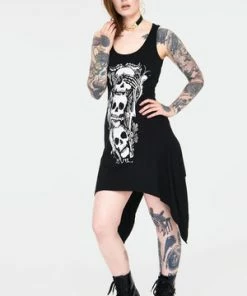 Jawbreaker No Evil Witchy Dress With Back Ties 10 Jawbreaker No Evil Witchy Dress With Back Ties -Spooky Threads no evil witchy dress with back ties dra 9471 02.1146 300x