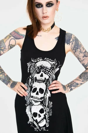 Jawbreaker No Evil Witchy Dress With Back Ties 7 Jawbreaker No Evil Witchy Dress With Back Ties - Image 5